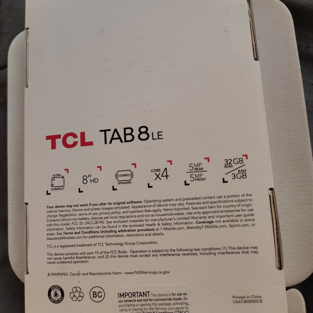 TCL tablet - Picture 3 of 5